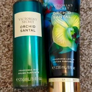 Brand new sealed Victoria secret lotion and perfume set